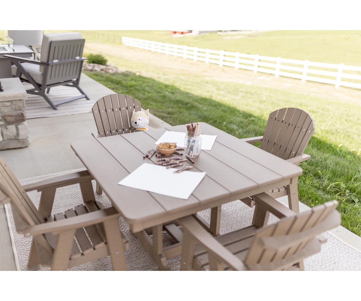 Berlin Gardens Kids Comfo 33" Square Table