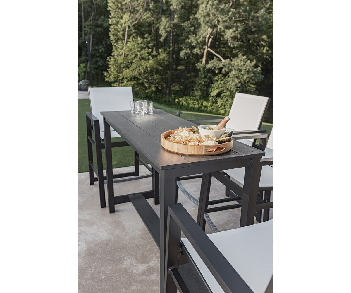 Berlin Gardens Aluminum Balcony Table – Bar Height