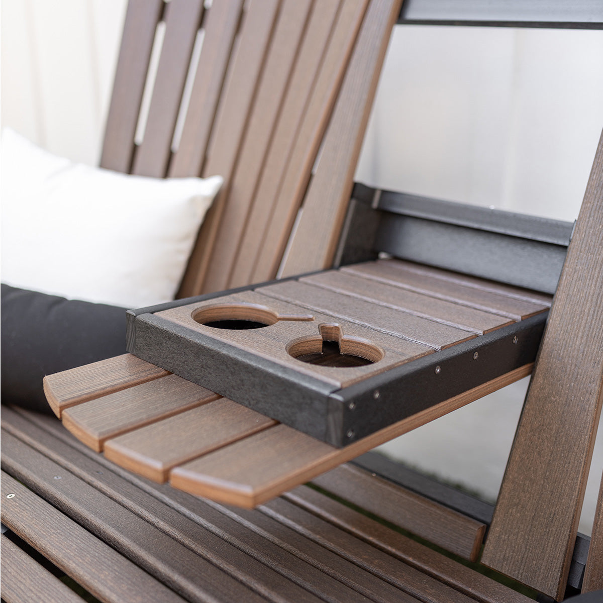 Berlin Gardens 5′ Comfo Back Three Seat Glider with Console-Purely Relaxation