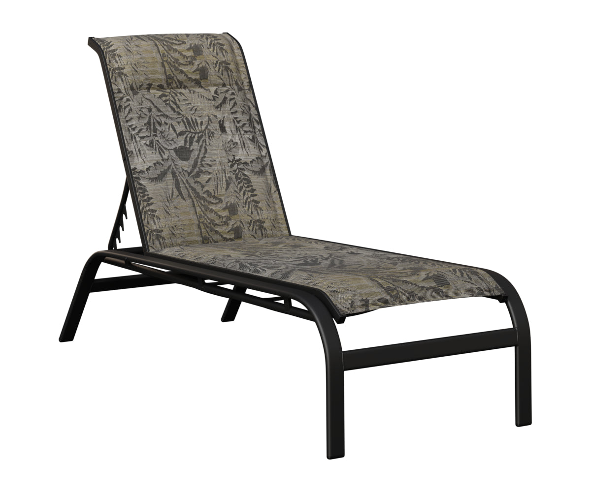Berlin Gardens Murphy Padded Sling Chaise Lounge without Arms