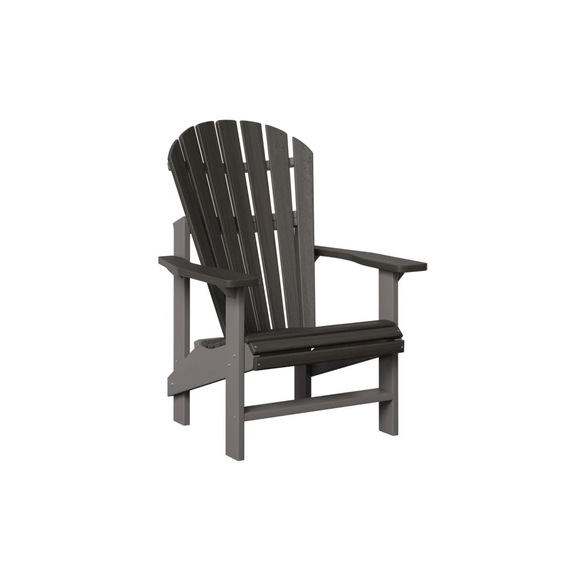 Berlin Gardens Comfo Back Upright Adirondack Chair-Purely Relaxation