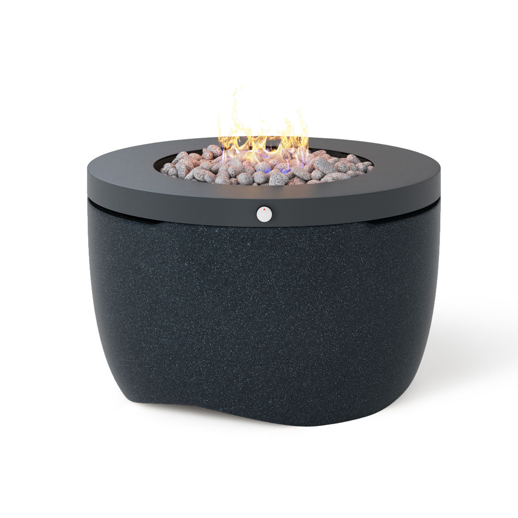 Ledge Lounger Halo Firepit