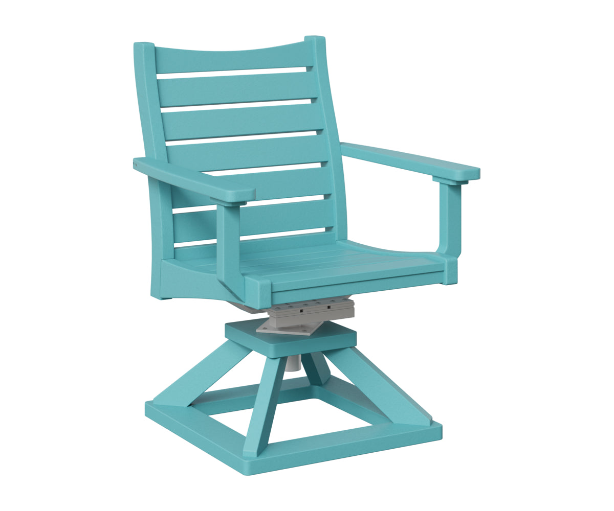 Berlin Gardens Bristol Swivel Rocker Dining Chair