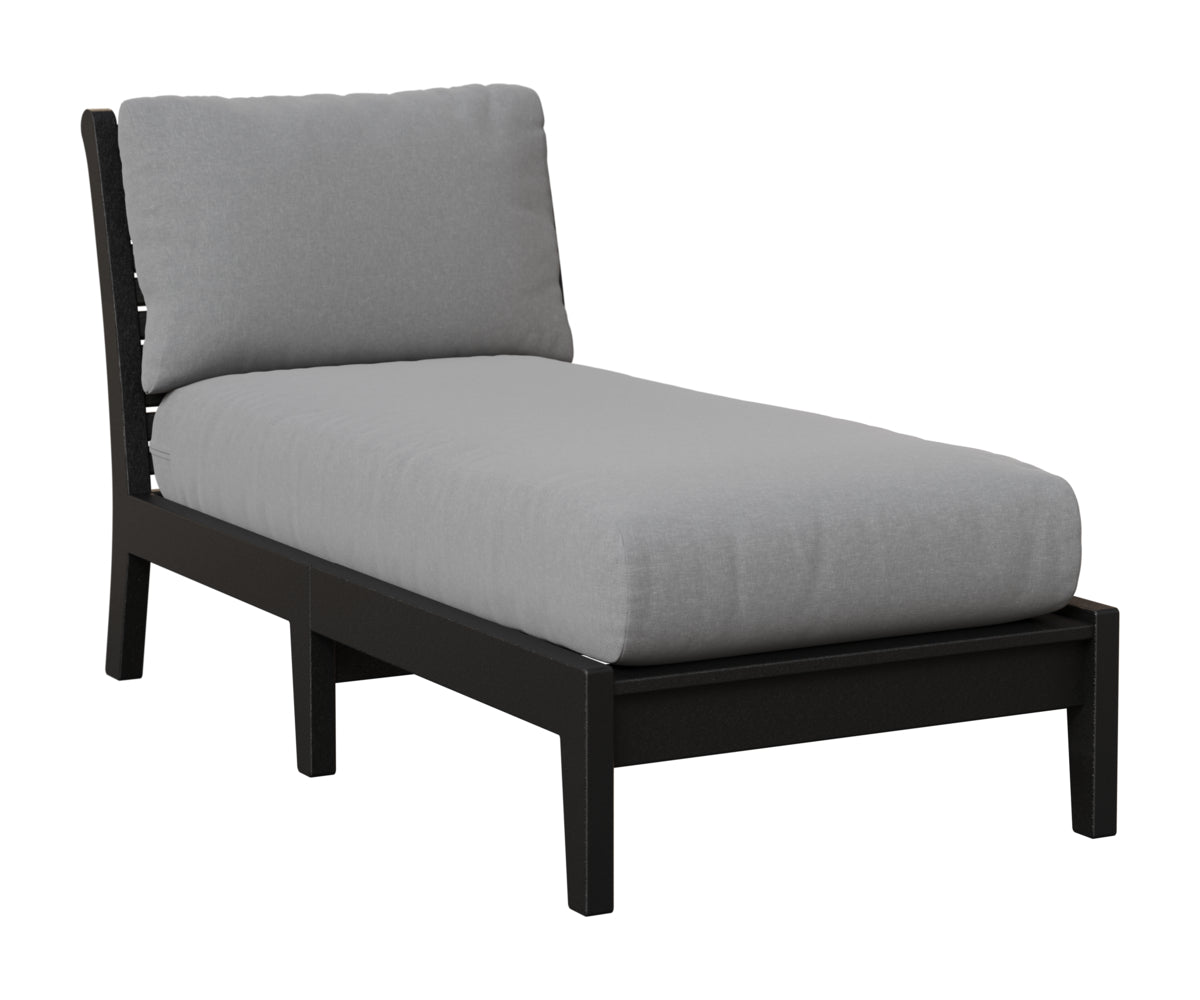 Berlin Gardens Classic Terrace Armless Chaise Lounge