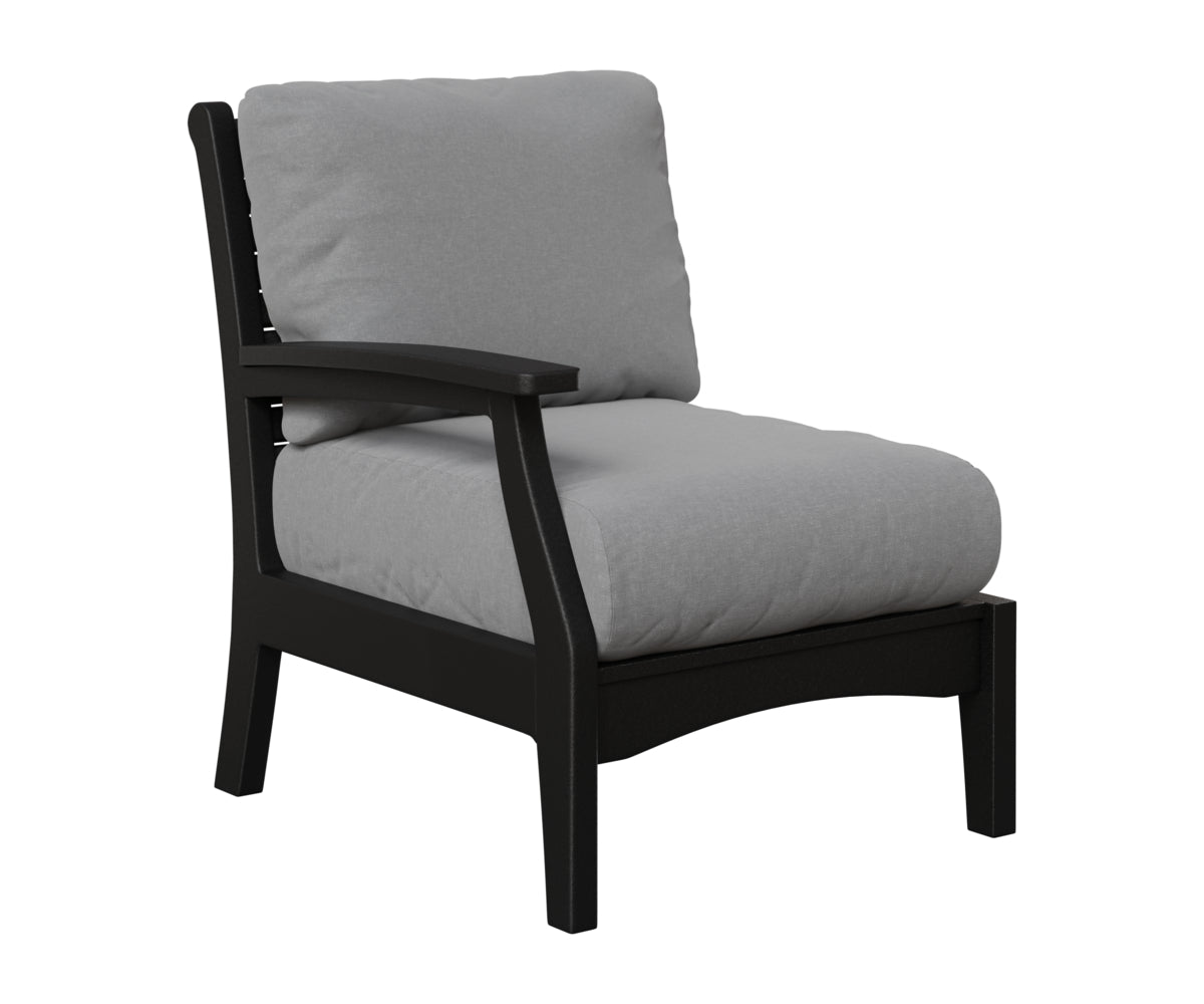 Berlin Gardens Classic Terrace Right Arm Sectional Club Chair