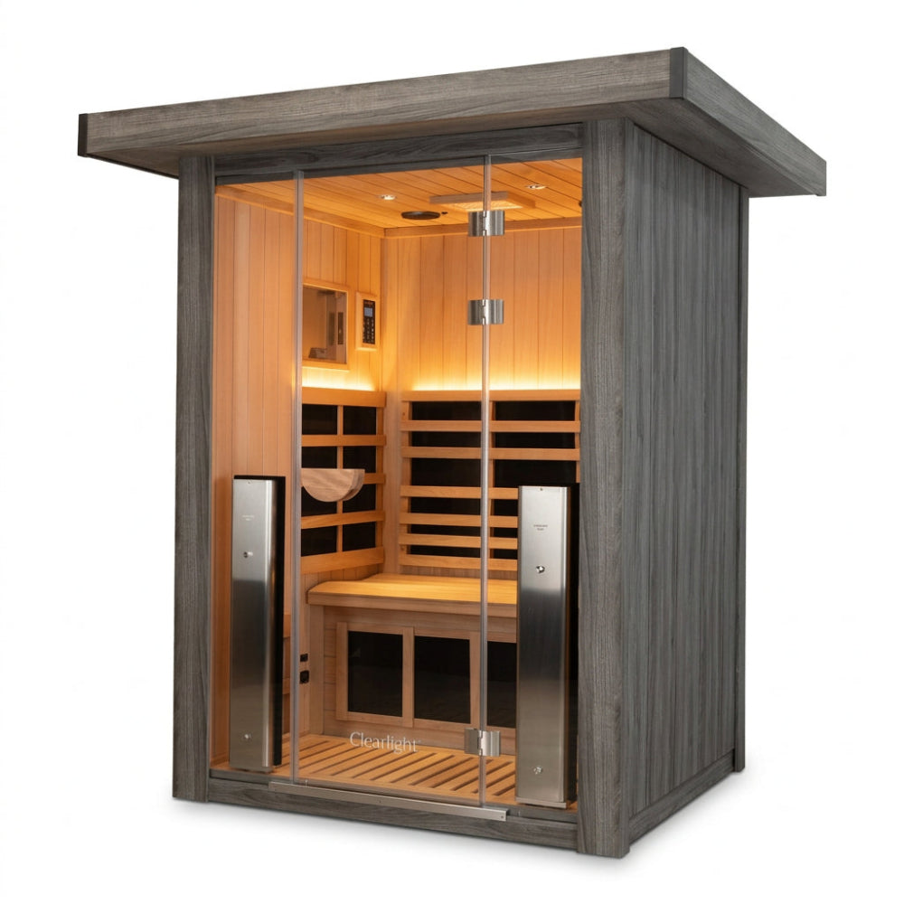 Clearlight Sanctuary™ Outdoor 2 Person Full Spectrum Infrared Sauna