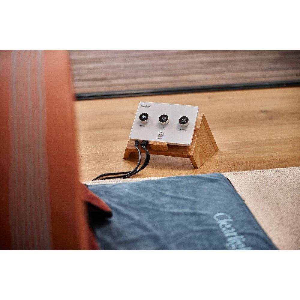 Clearlight® The Curve Far Infrared Sauna Dome With Amethyst Infrared PEMF Mat