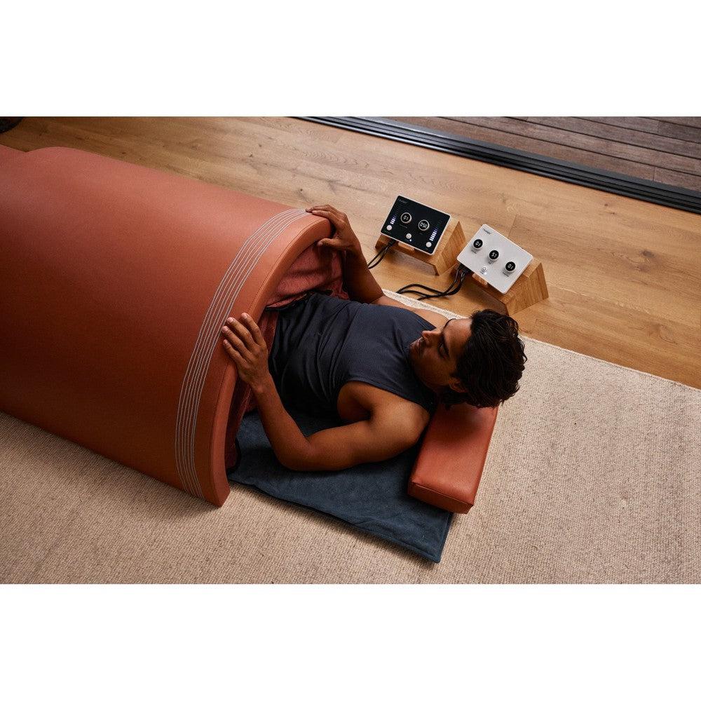 Clearlight® The Curve Far Infrared Sauna Dome With Amethyst Infrared PEMF Mat