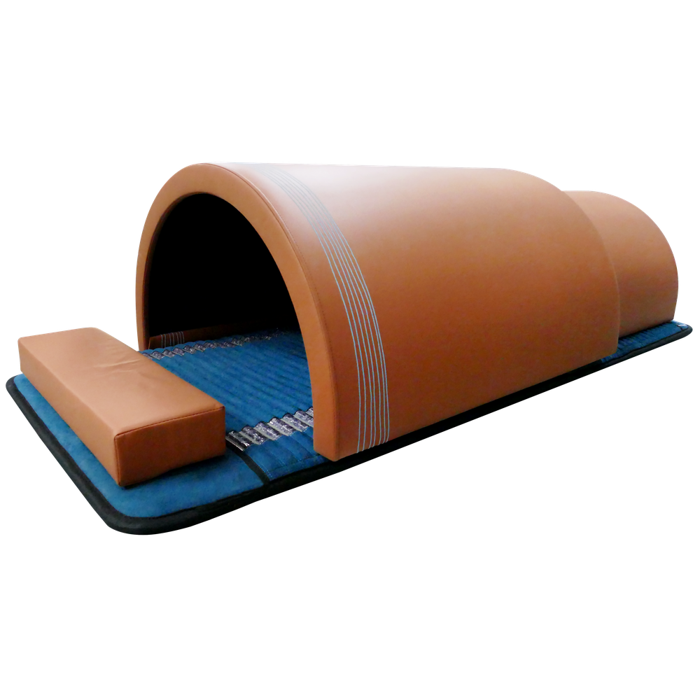 Clearlight® The Curve Far Infrared Sauna Dome With Amethyst Infrared PEMF Mat