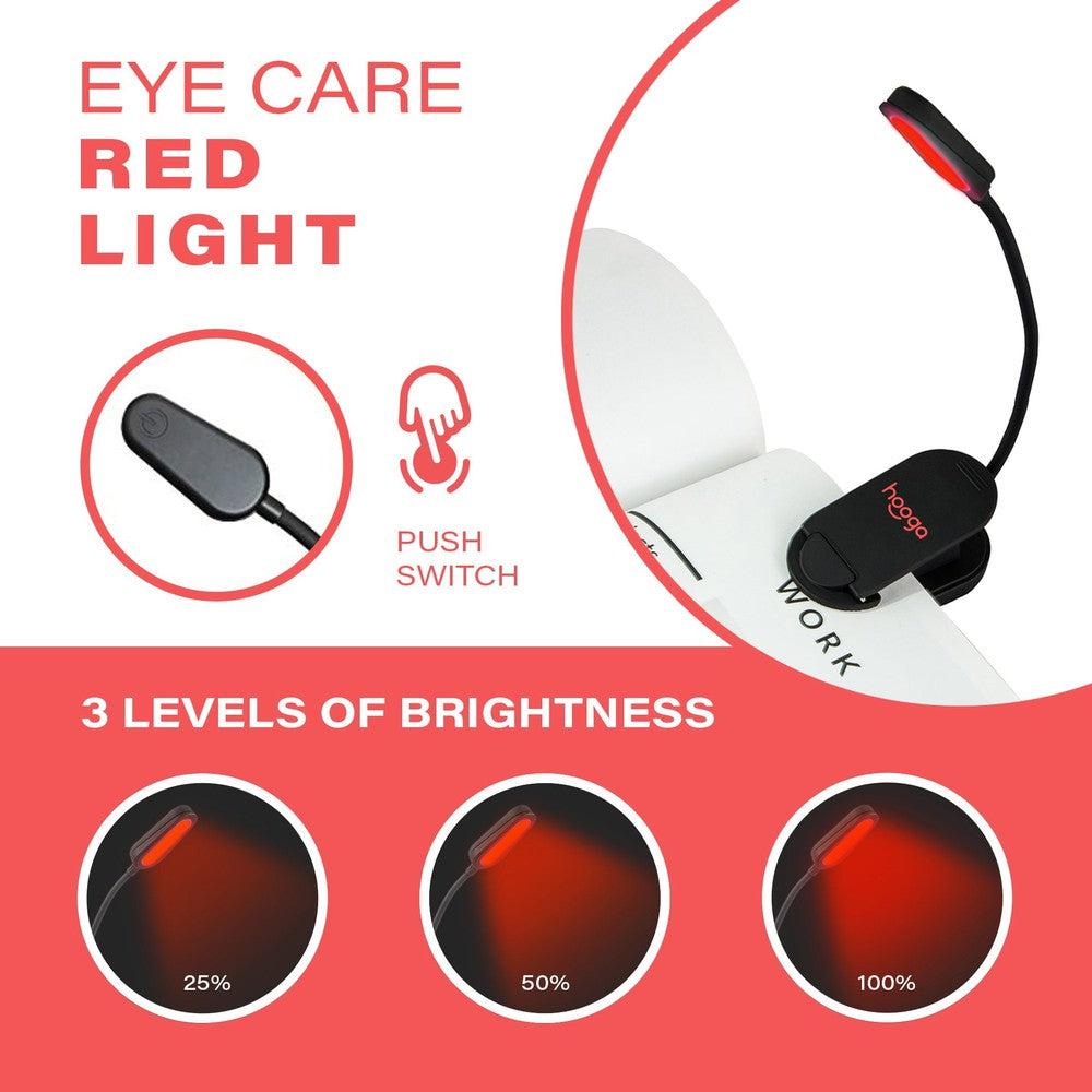 Hooga Book Light - Red Edition