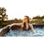 MSPA FRAME Duet Round 6 Person Inflatable Hot Tub Spa