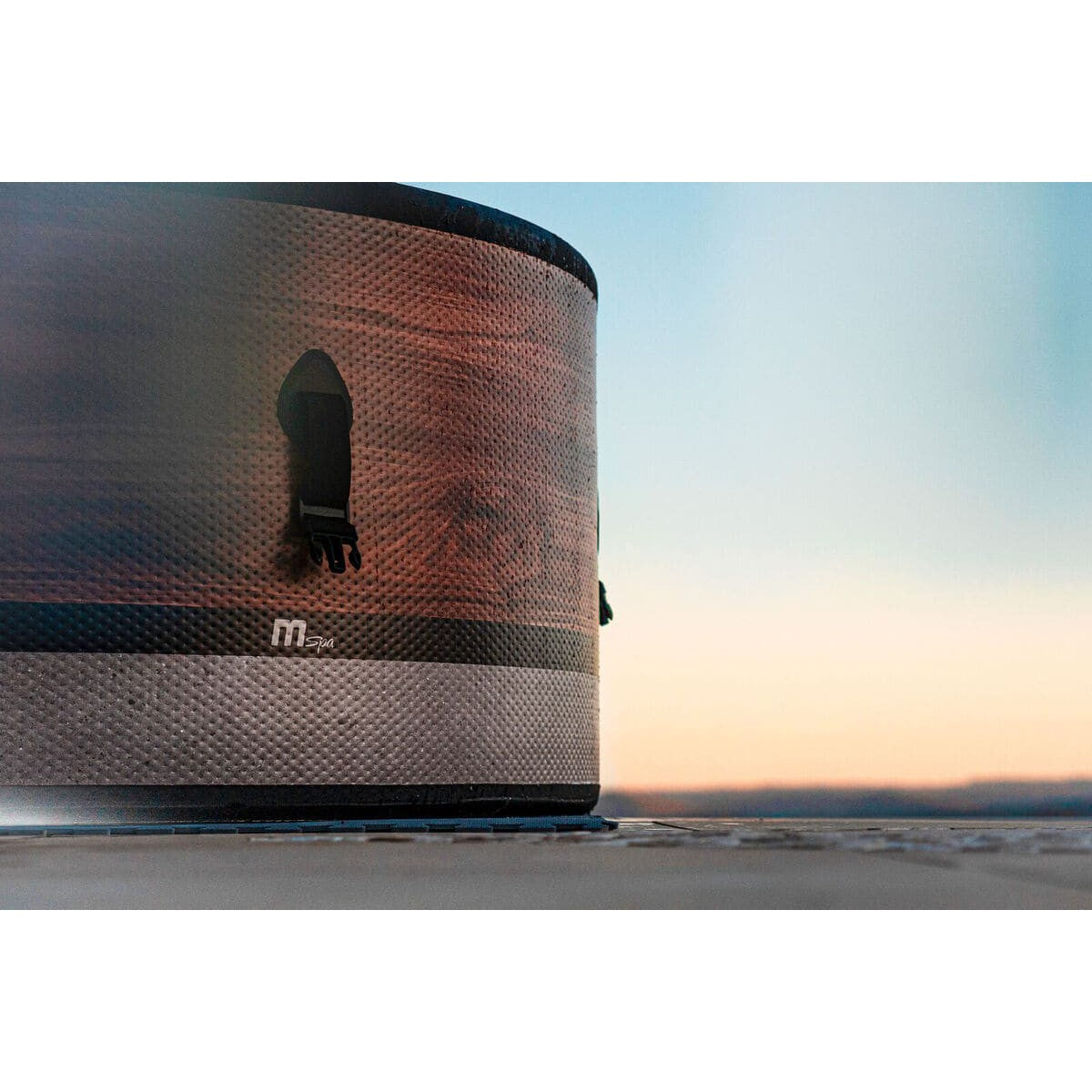 MSPA FRAME Duet Round 6 Person Inflatable Hot Tub Spa