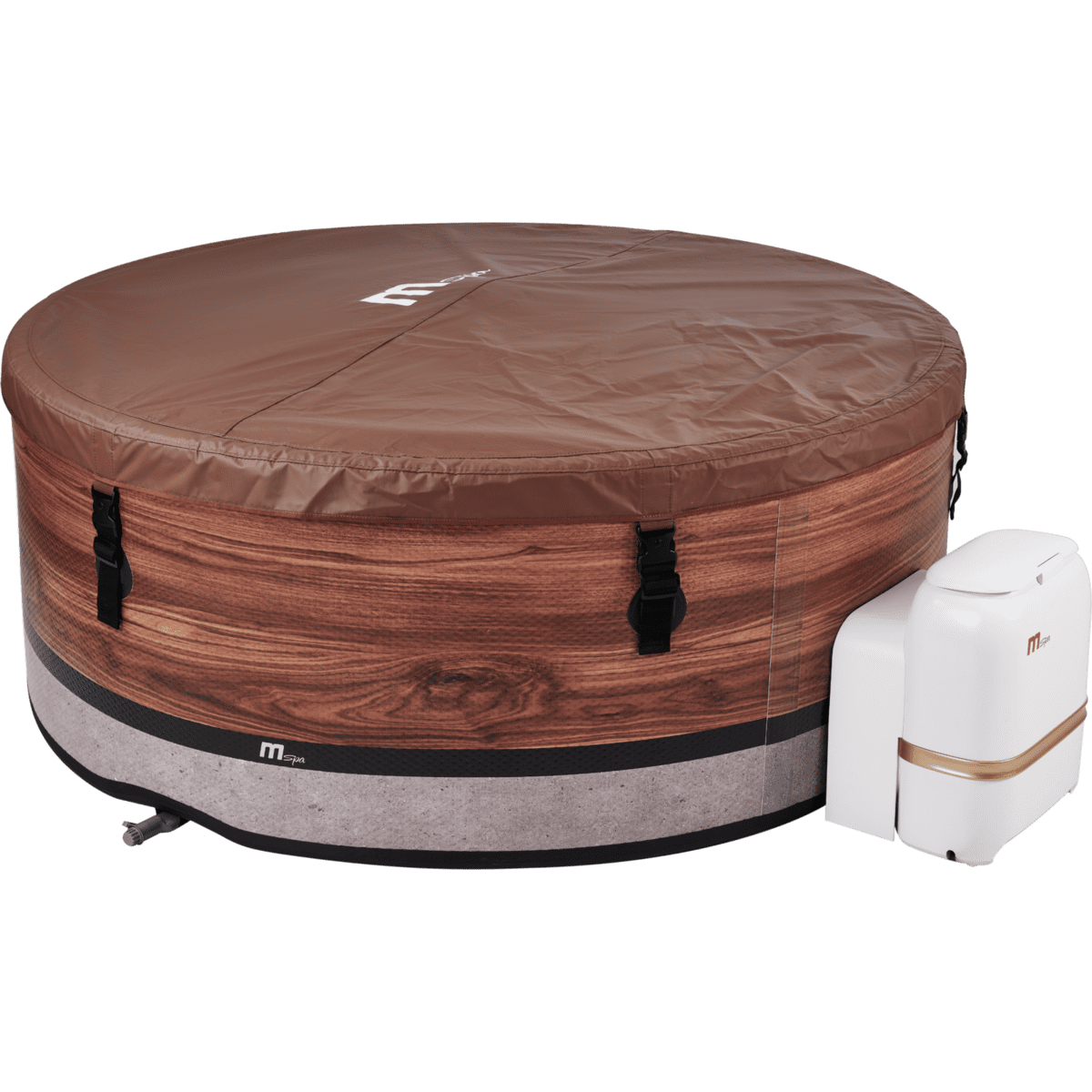 MSPA FRAME Duet Round 6 Person Inflatable Hot Tub Spa