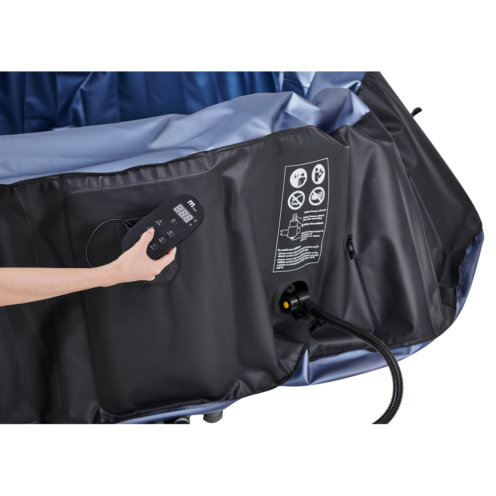 MSPA COMFORT Bergen 6 Person Round Inflatable Tot Tub Spa