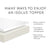 Malouf 2.5 Inch Gel Memory Foam Mattress Topper