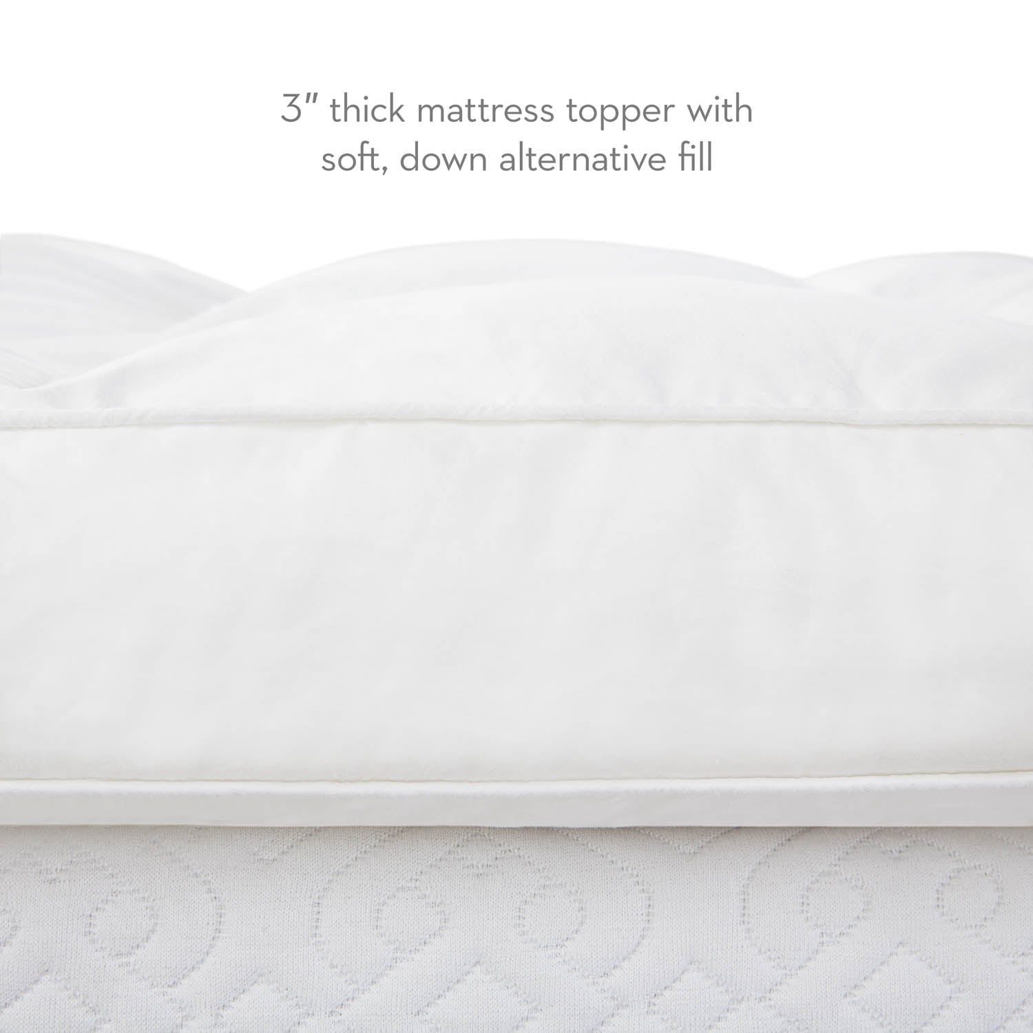 Malouf 3 Inch Down Alternative Mattress Topper-Purely Relaxation