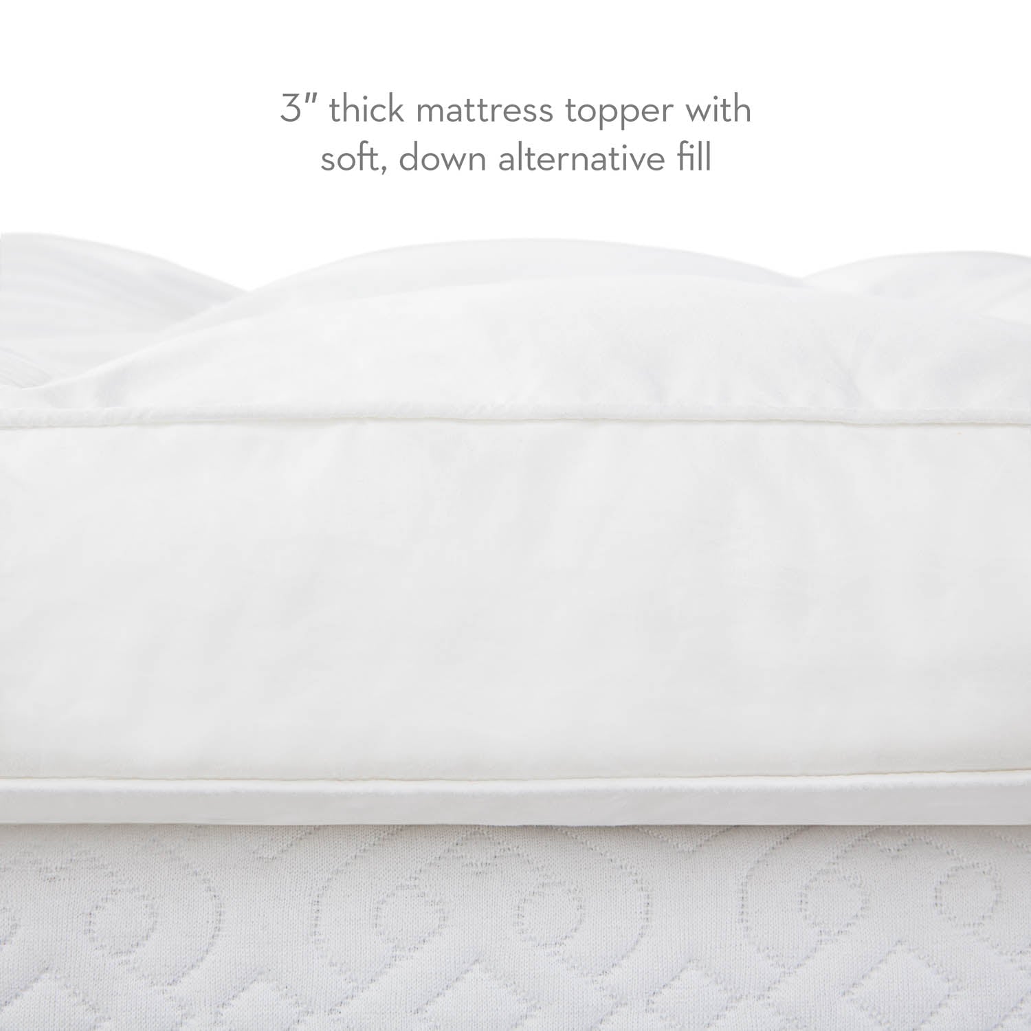 Malouf 3 Inch Down Alternative Mattress Topper