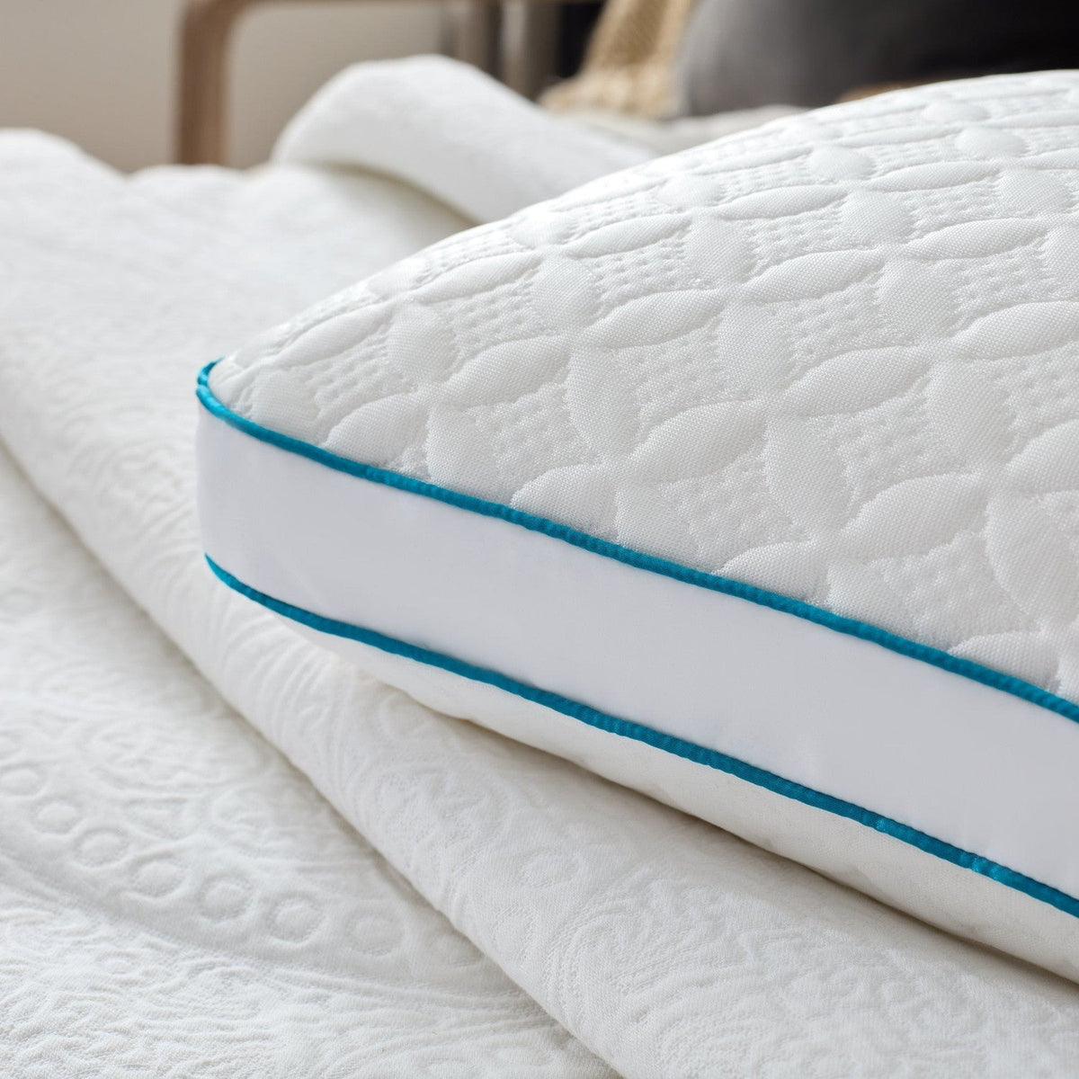 Malouf FlexFill™ Foam Fiber Pillow With HyperChill™ Cover-Purely Relaxation