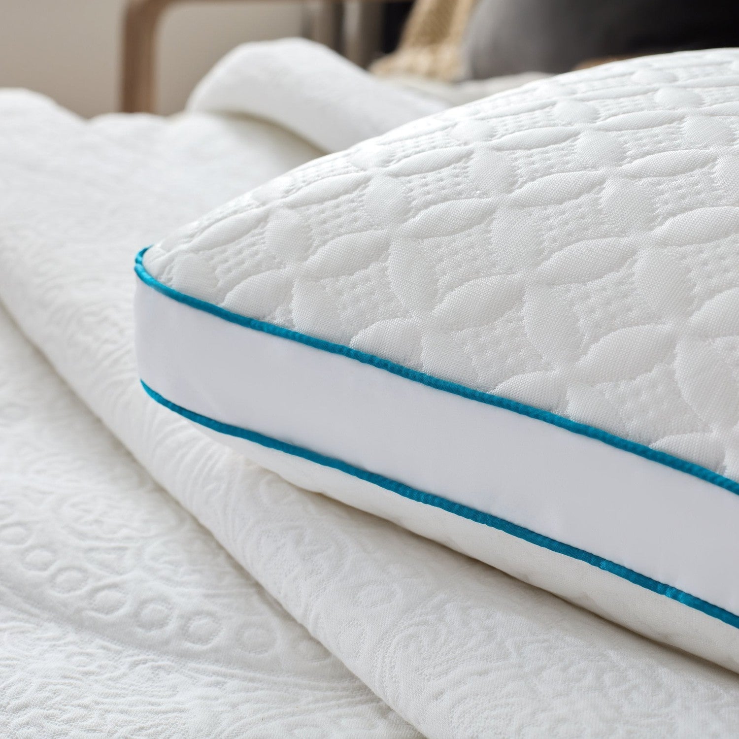 Malouf FlexFill™ Foam Fiber Pillow With HyperChill™ Cover-Purely Relaxation