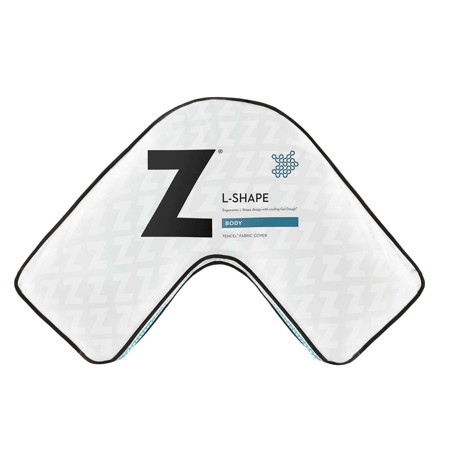 Malouf L-Shape Pillow with Gel Dough-Purely Relaxation