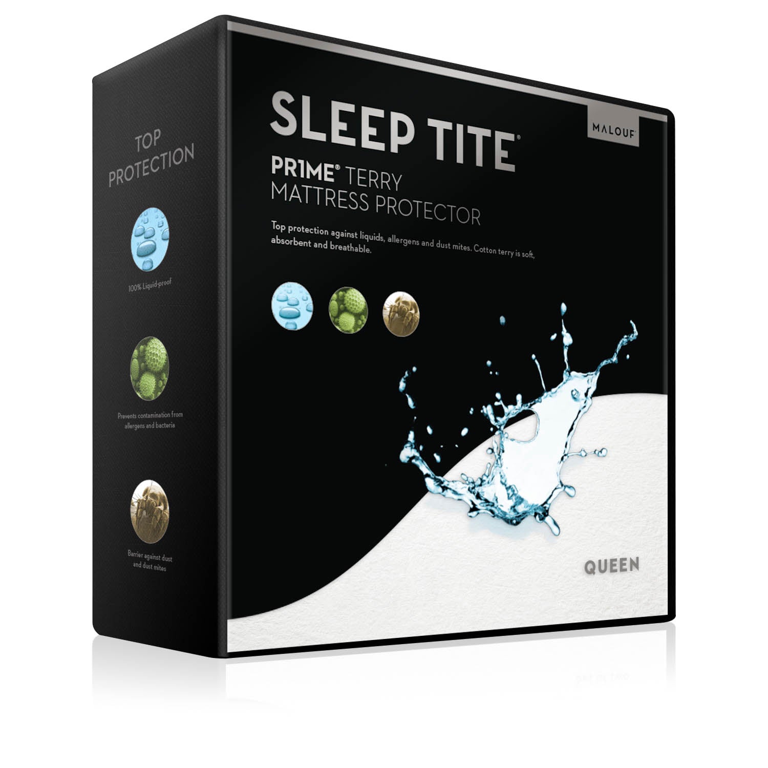 Malouf PR1ME® Terry Mattress Protector-Purely Relaxation