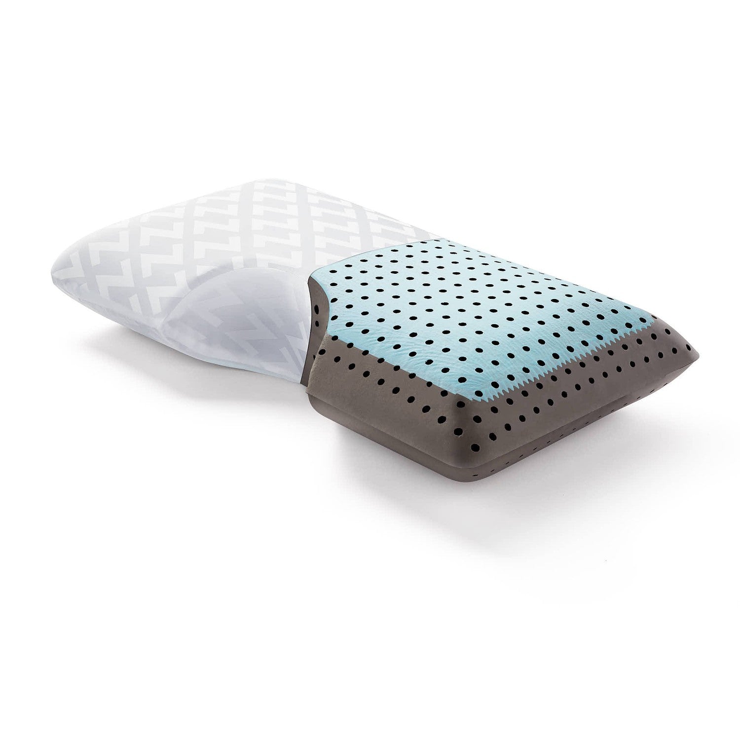 Malouf Shoulder CarbonCool™ LT + Omniphase® Pillow-Purely Relaxation