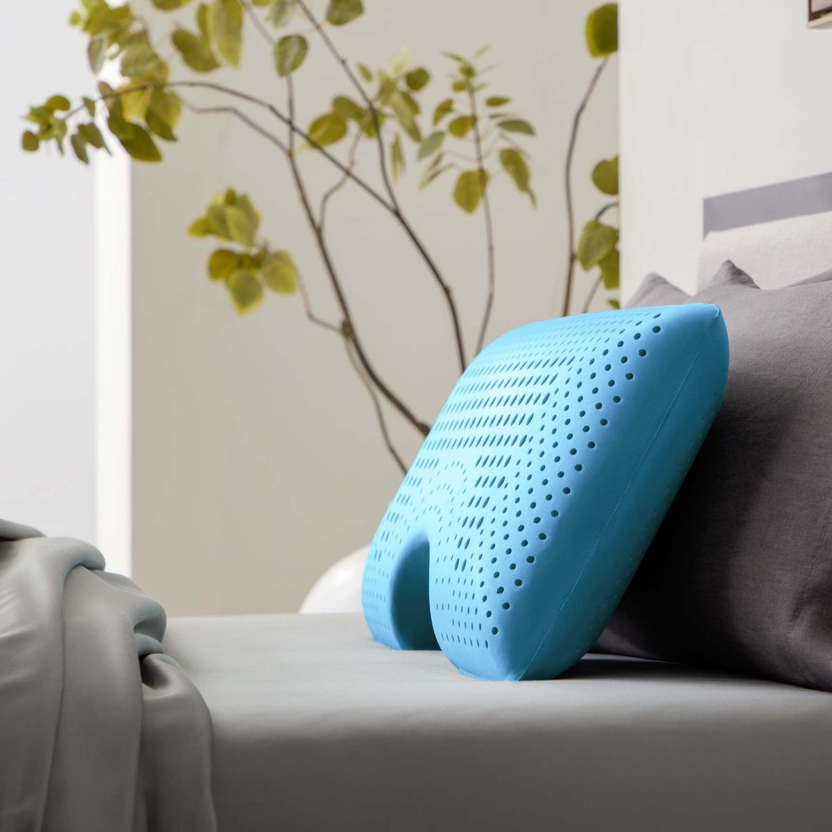 Malouf Shoulder Zoned Gel ActiveDough™ Pillow-Purely Relaxation