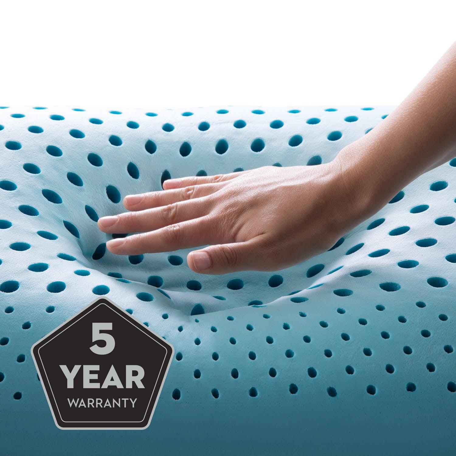 Malouf Shoulder Zoned Gel Dough® Pillow-Purely Relaxation
