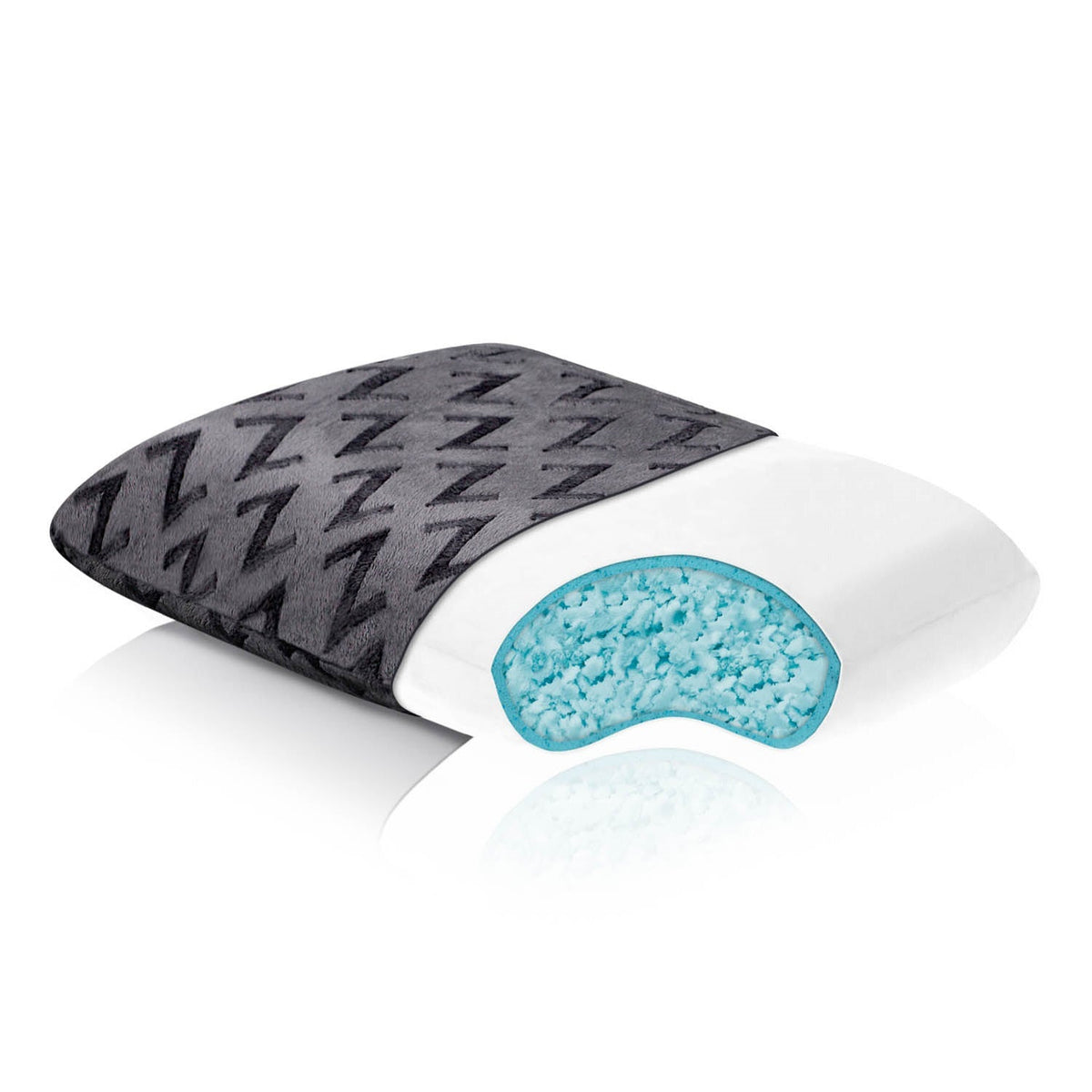 Malouf Travel Shredded Gel Dough® Pillow-Purely Relaxation