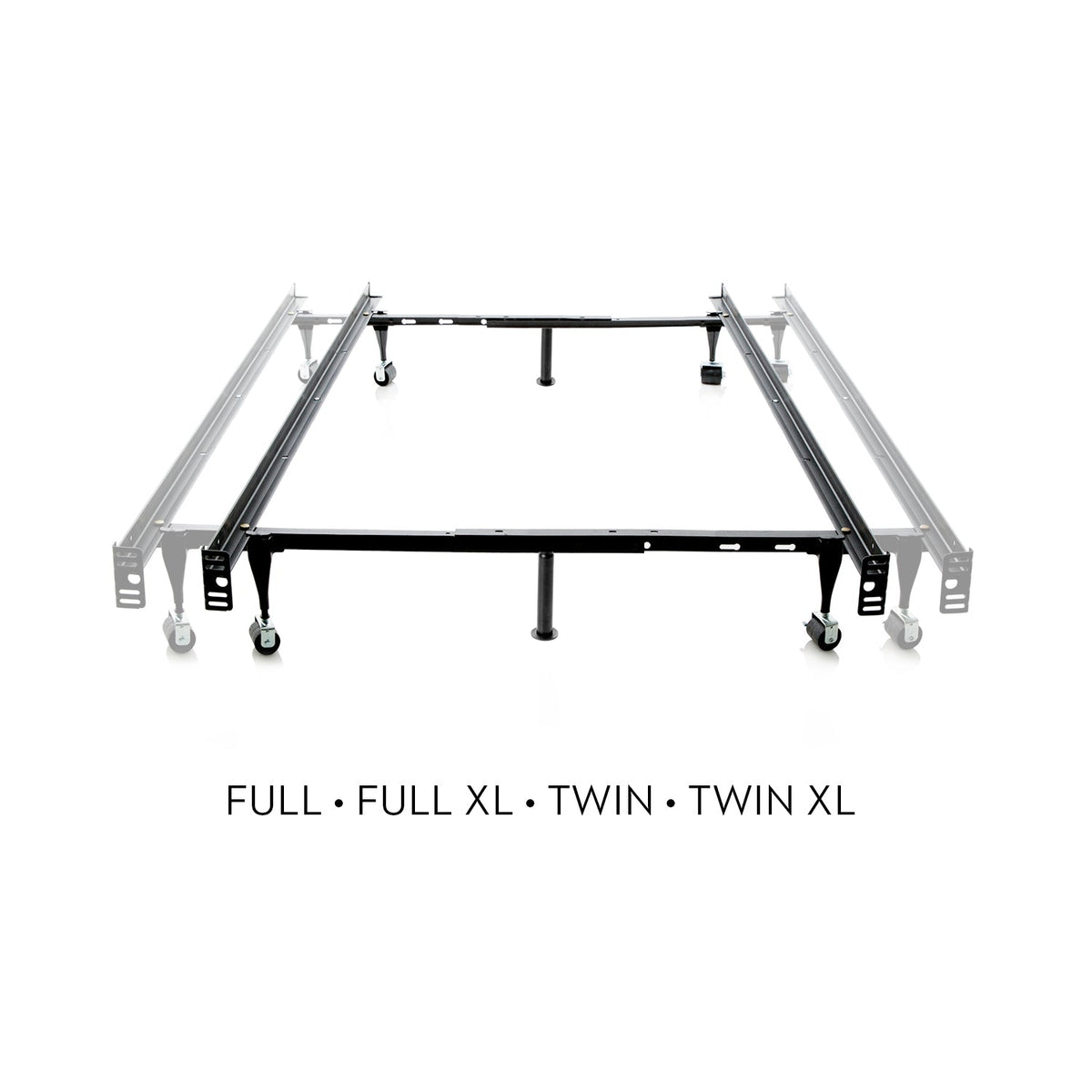 Malouf Twin/Full Adjustable Bed Frame-Purely Relaxation