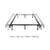 Malouf Twin/Full Adjustable Bed Frame