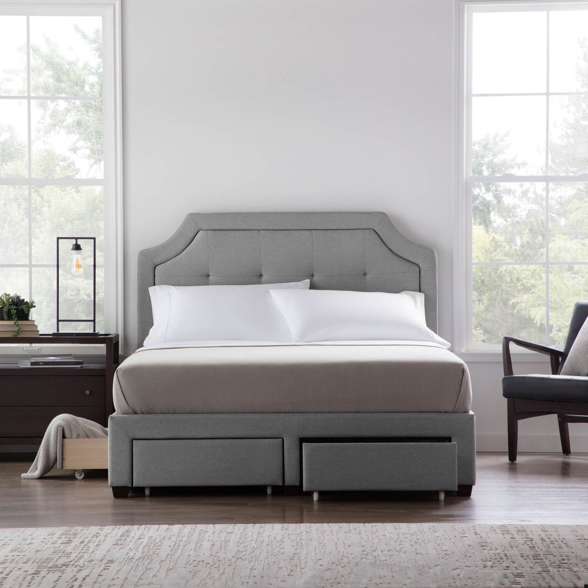 Malouf Watson Platform Bed Base-Purely Relaxation