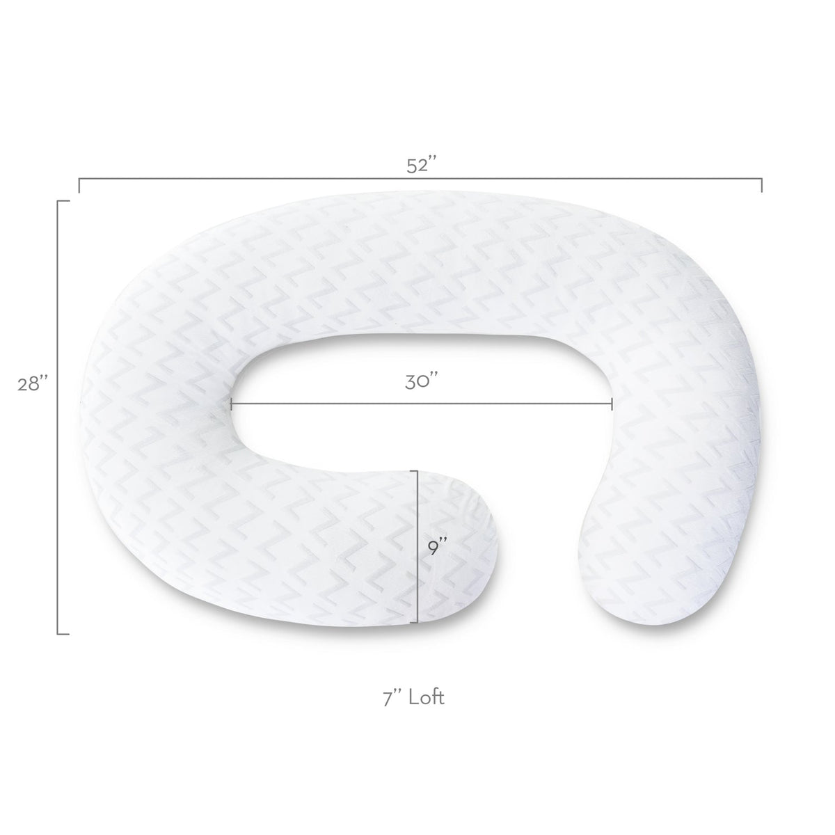 Malouf Wrap-Around Pillow-Purely Relaxation