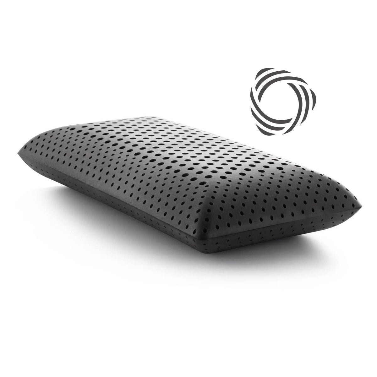 Malouf Zoned ActiveDough® + Bamboo Charcoal Pillow-Purely Relaxation