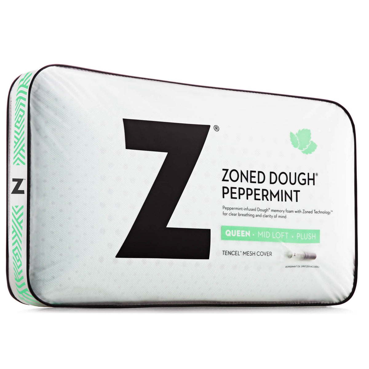 Malouf Zoned Dough® Peppermint Pillow-Purely Relaxation