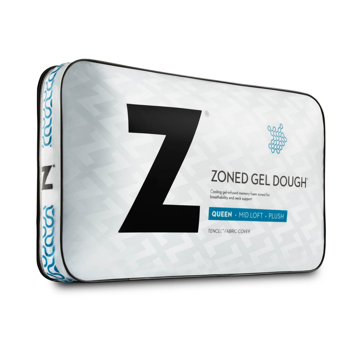 Malouf Zoned Gel Dough® Pillow-Purely Relaxation