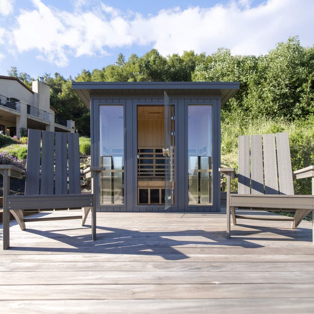 Clearlight Sanctuary™ Outdoor 5 Five Person Full Spectrum Infrared Sauna