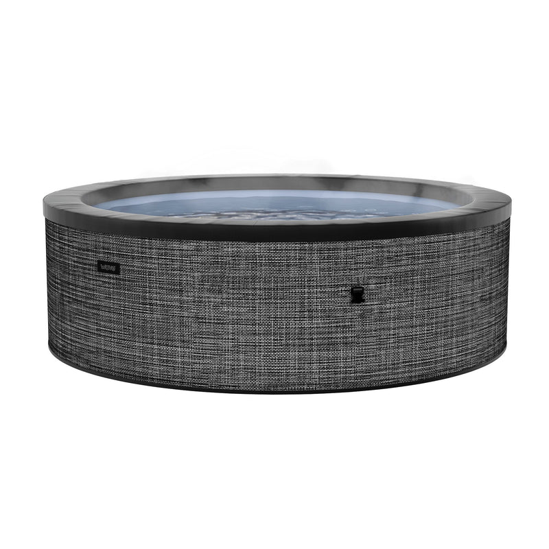 Wave Spas Tahoe Round 4 or 6 Person Eco Foam Hot Tub With Built-In Integrated Heater-Purely Relaxation