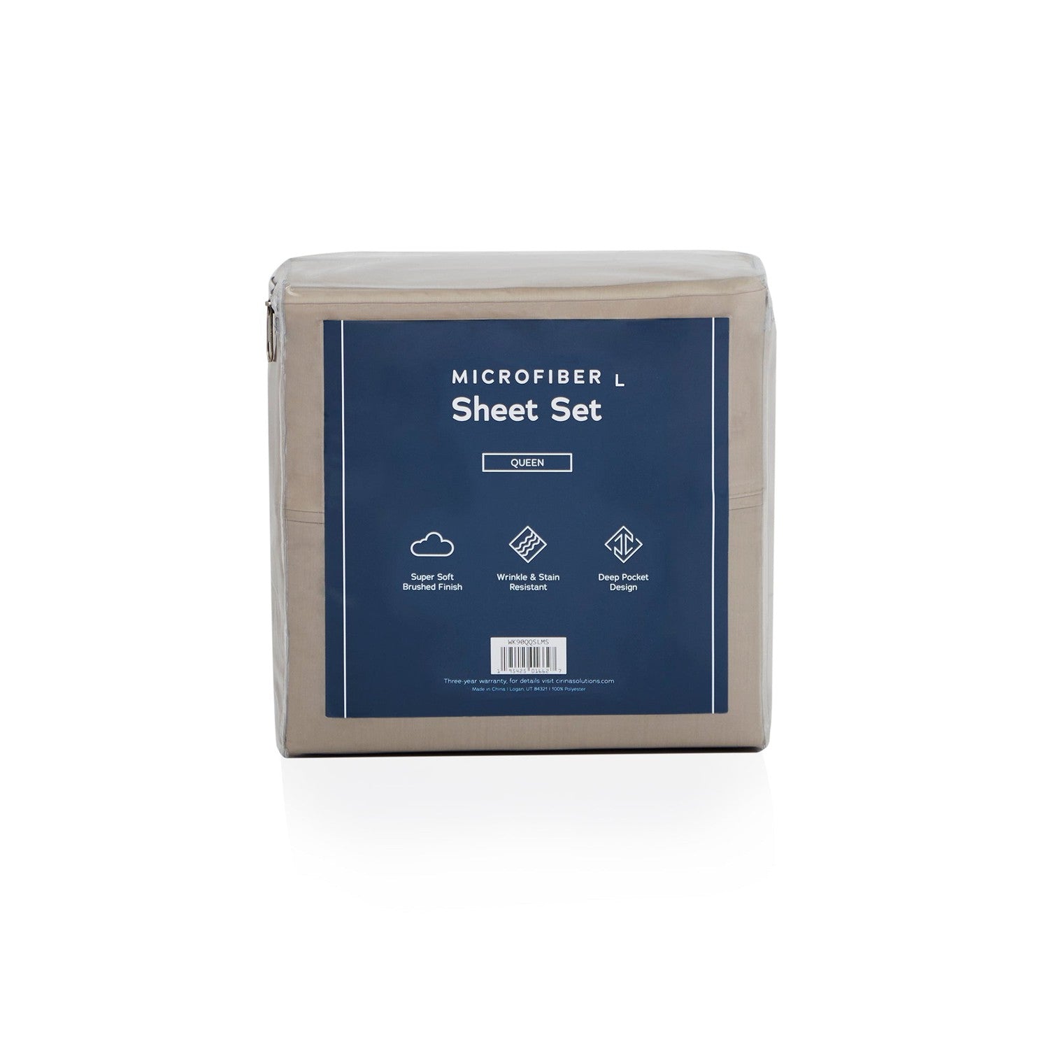 Weekender Double-Brushed Microfiber Sheet Set-Purely Relaxation