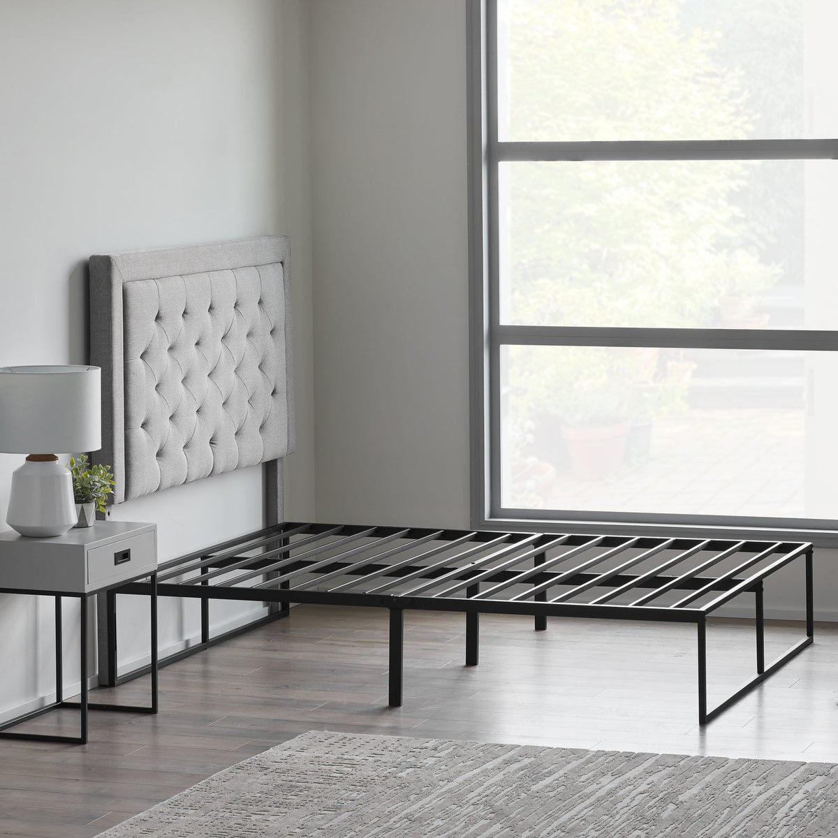 Weekender Modern Platform Bed Frame-Purely Relaxation