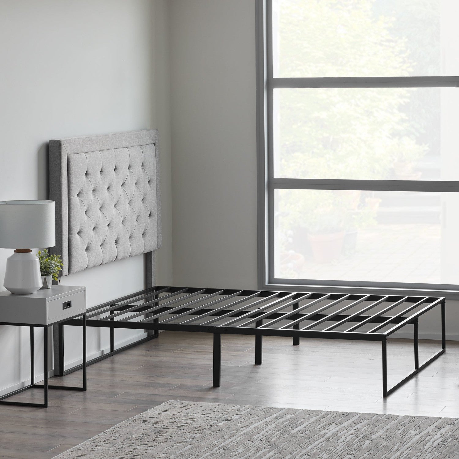 Weekender Modern Platform Bed Frame-Purely Relaxation