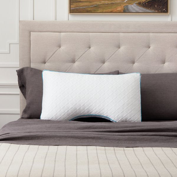 Malouf FlexFill™ Foam Fiber Shoulder Pillow With HyperChill™ Cover