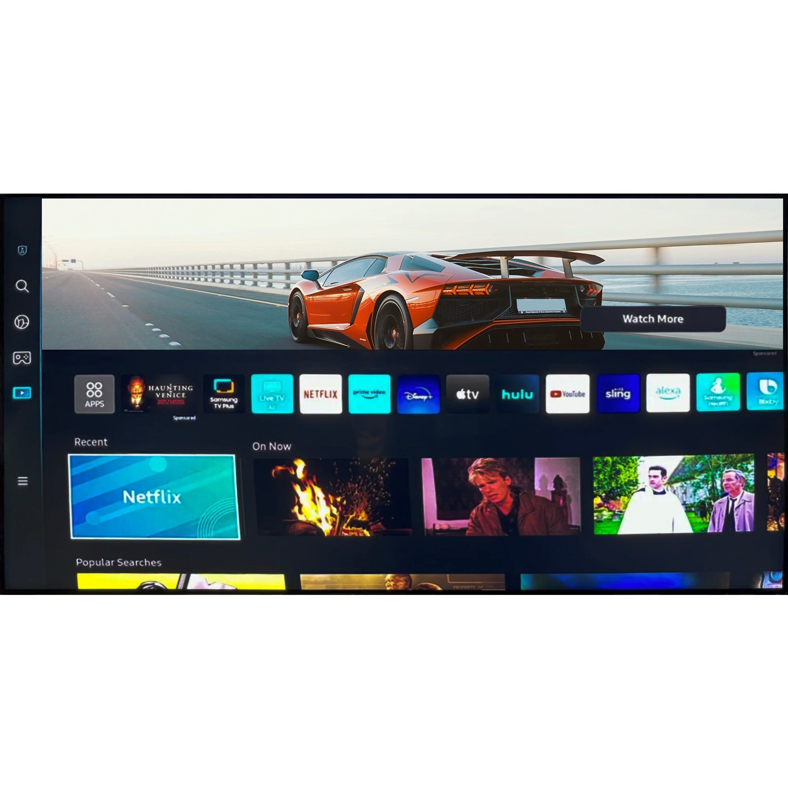 Titan Weatherproof Outdoor TV Full Sun S-200 QLED 4K Smart TV powered by Samsung Tizen SmartThings-Purely Relaxation