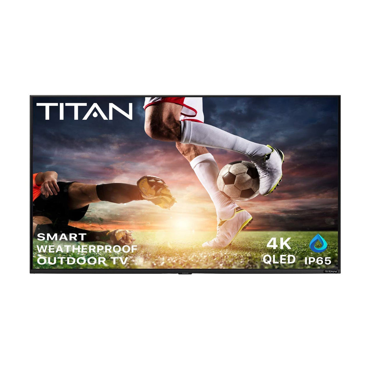 Titan Weatherproof Outdoor TV Full Sun S-200 QLED 4K Smart TV powered by Samsung Tizen SmartThings-Purely Relaxation
