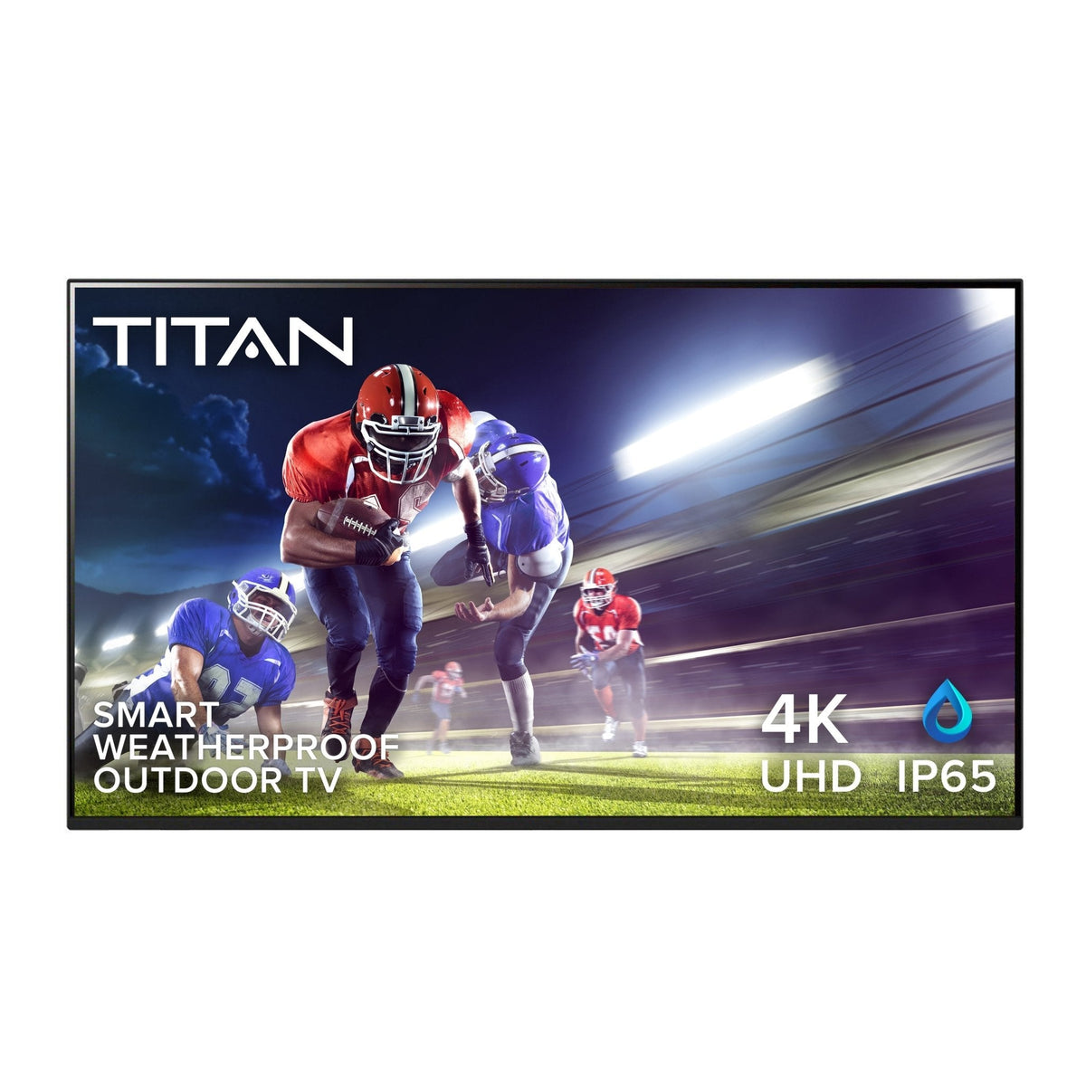 Titan Weatherproof Outdoor TV Full Sun L-100 UHD 4K Smart TV powered by LG WebOS-Purely Relaxation