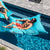 King Kai Adult Pool Float, Fade-Resistant Marine-Grade Fabric, Floating Raft, Resort-Like Comfort, 58 in x 72 in, Aruba