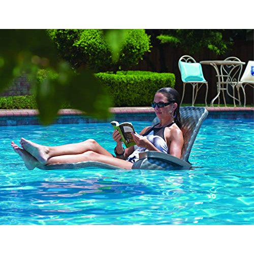 California Sun Deluxe Unsinkable La Jolla Lounger - Foam Cushion Pool Chaise Chair