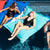 King Kai Adult Pool Float, Fade-Resistant Marine-Grade Fabric, Floating Raft, Resort-Like Comfort, 58 in x 72 in, Aruba