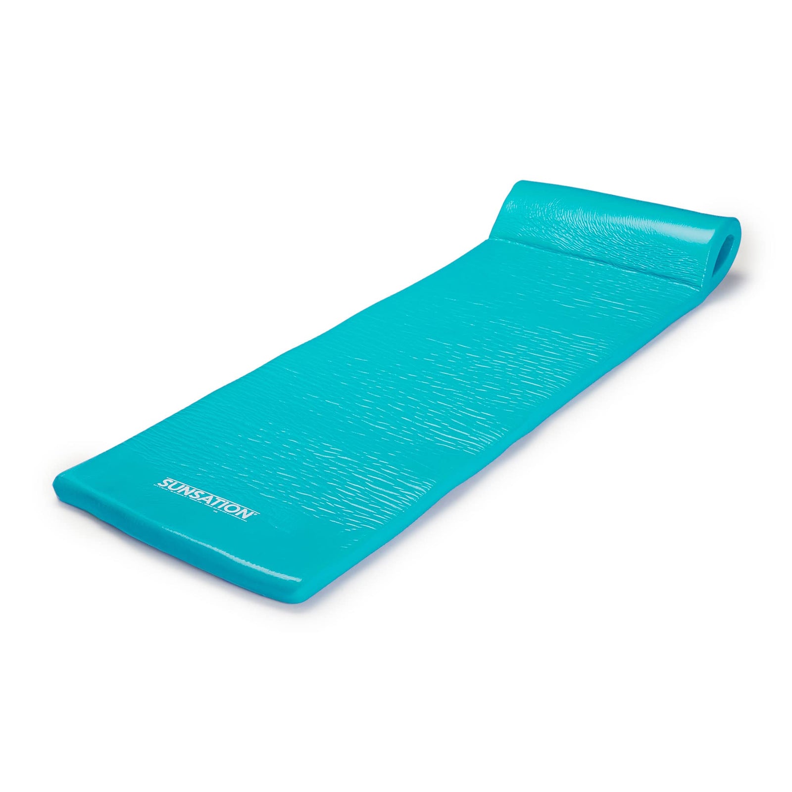 Texas Recreation Sunsation 1.75" Thick Swimming Pool Foam Pool Floating Mattress, Teal