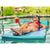 Texas Recreation Sunsation 1.75" Thick Swimming Pool Foam Pool Floating Mattress, Teal